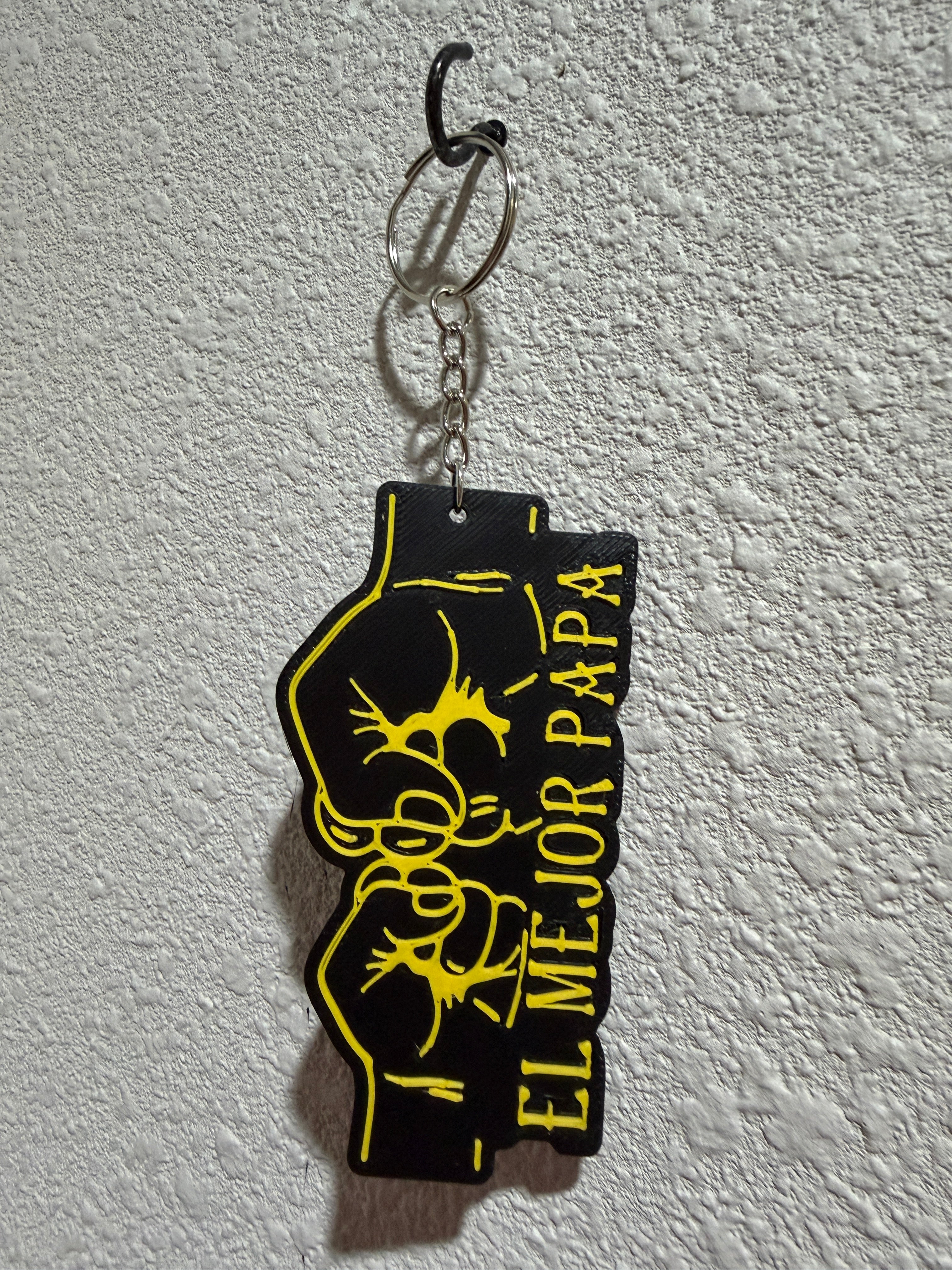 Best dad keychain