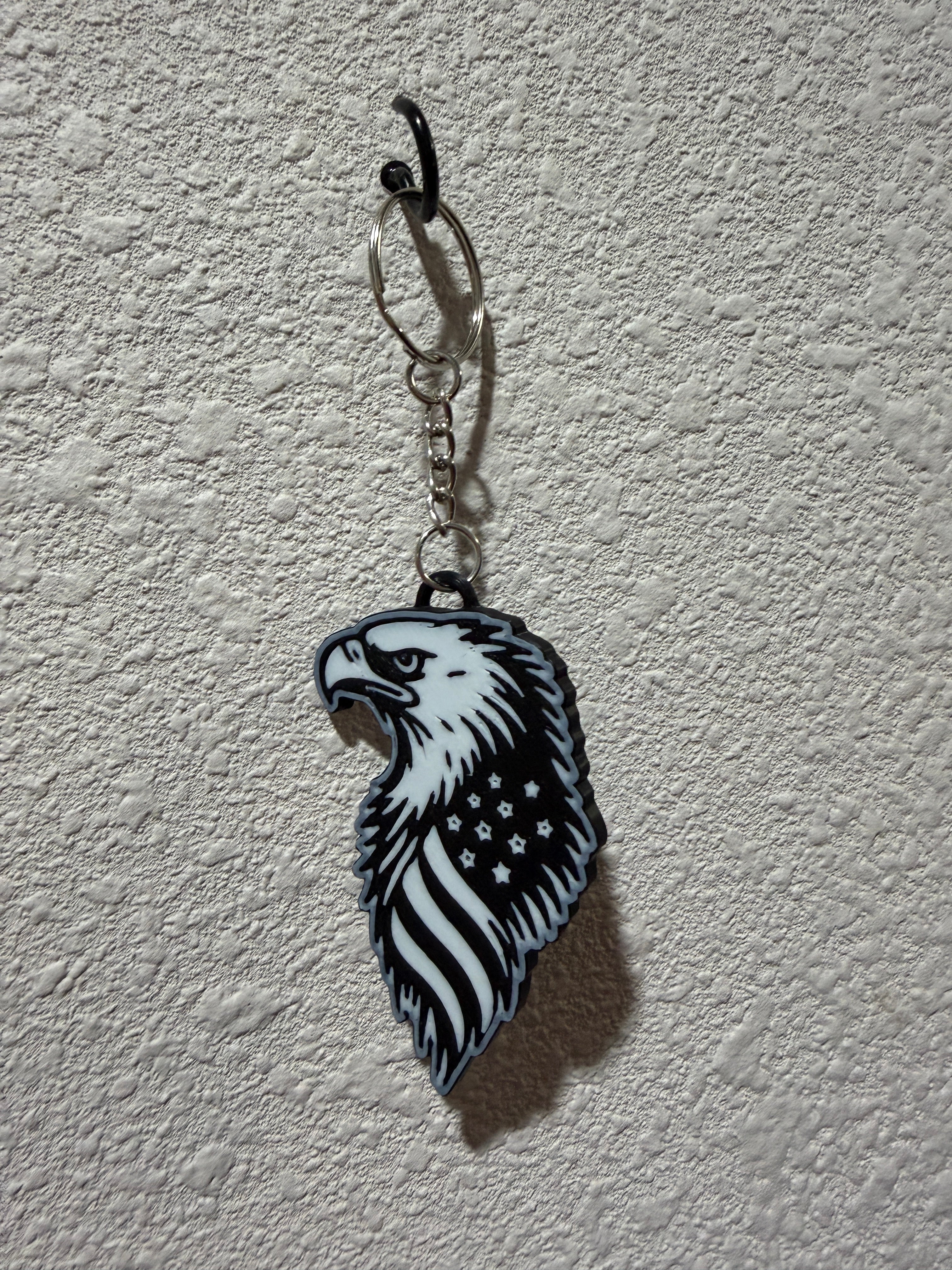 Eagle keychain