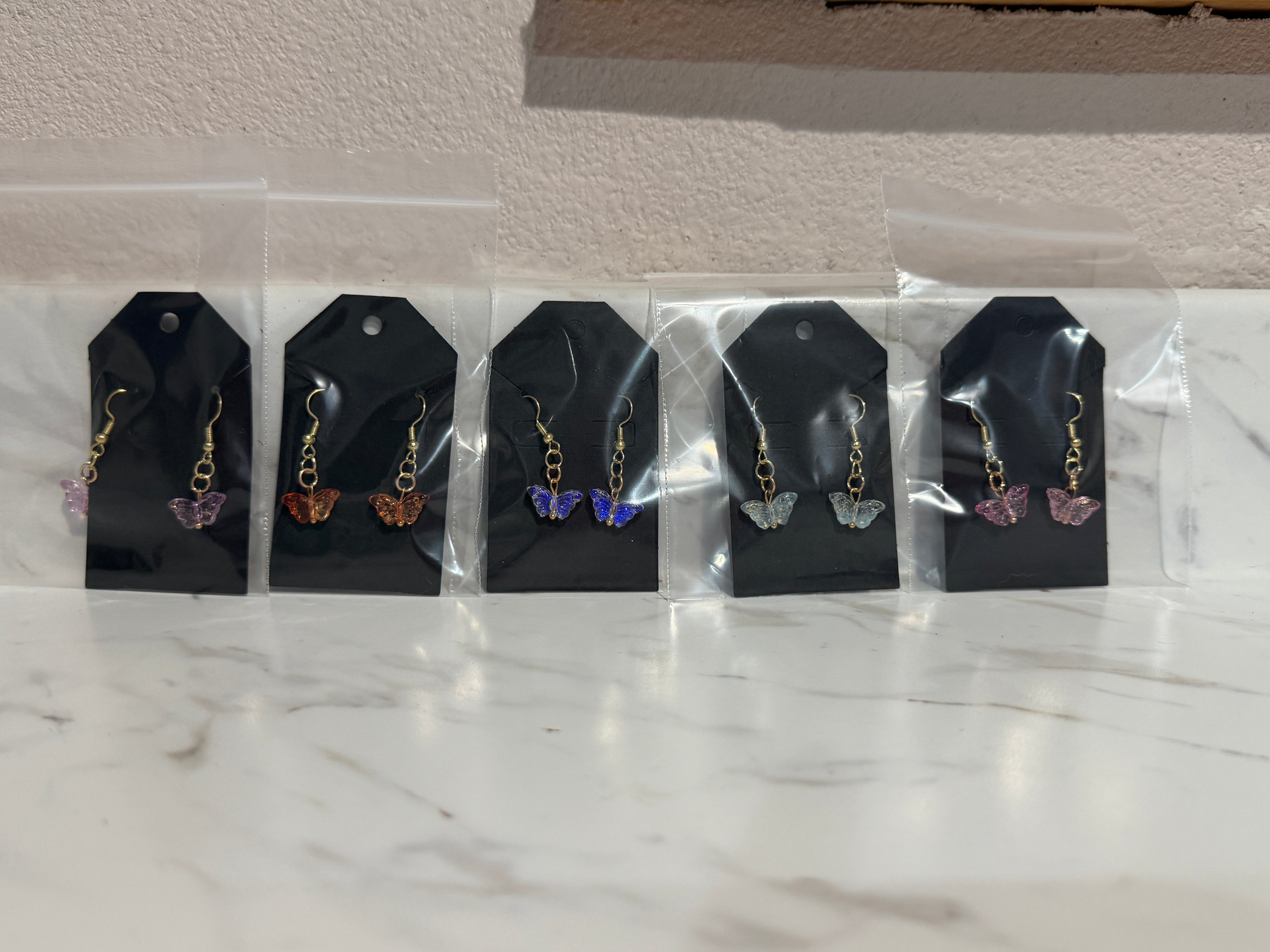 Butterfly Earrings multi color