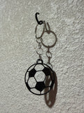 Soccer keychain