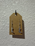 Cowboy boots earrings