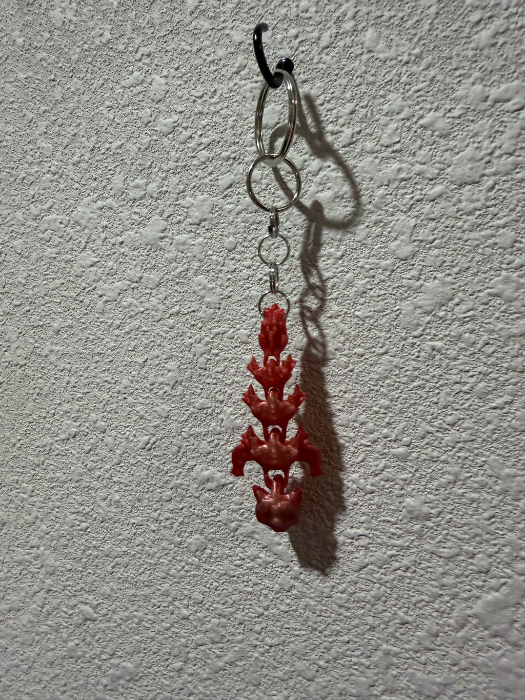 Flexi dragon keychain