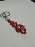 Flexi dragon keychain