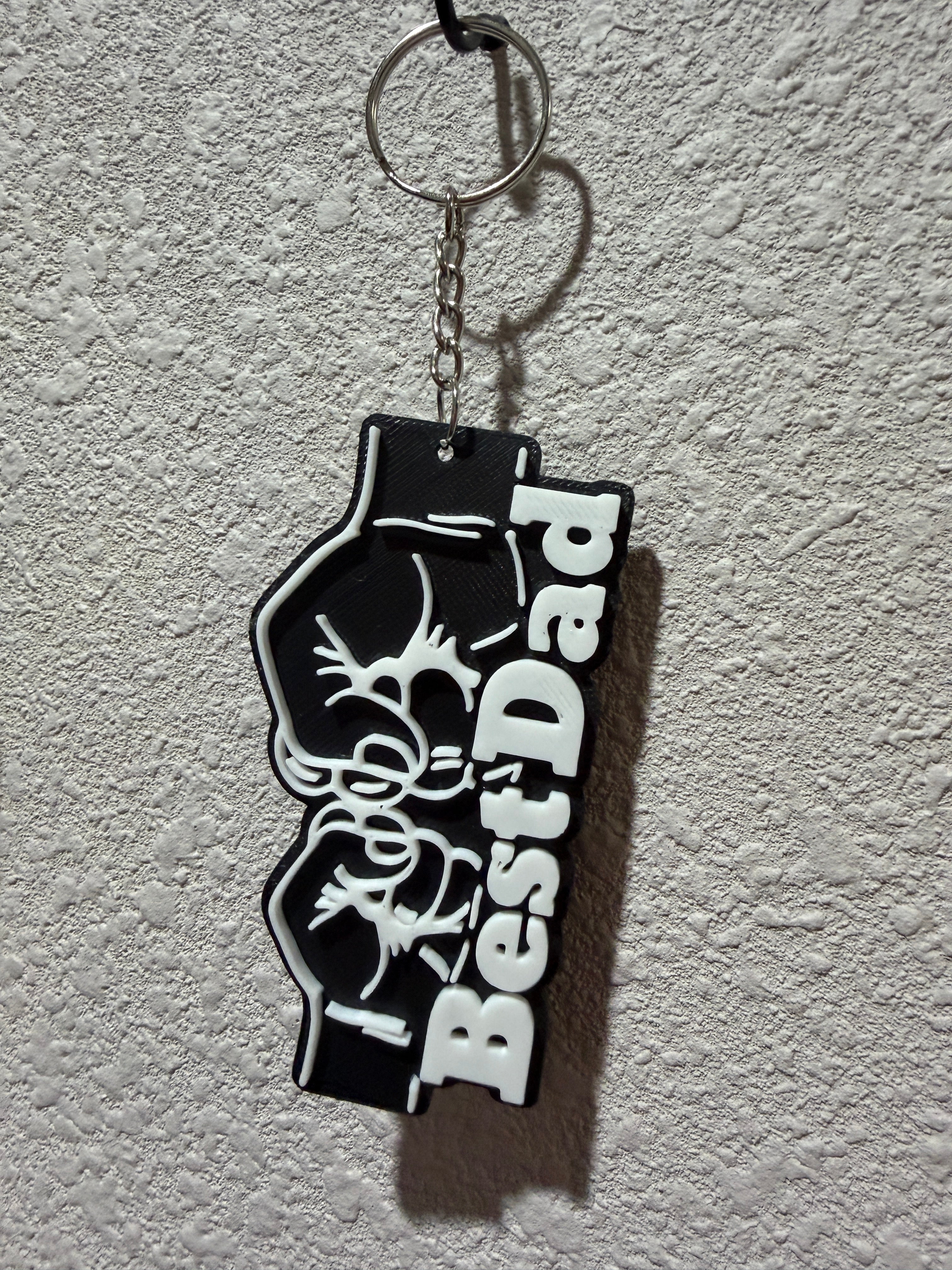 Best dad keychain